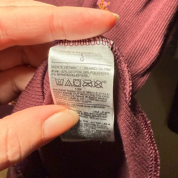 Old Navy long sleeve top size large - Picture 6 of 6